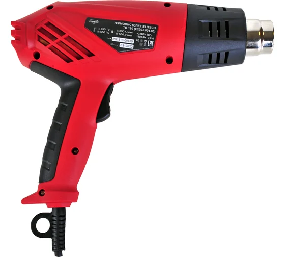 Термопистолет ELITECH ДМ ТВ 180 (Е2207.004.00)